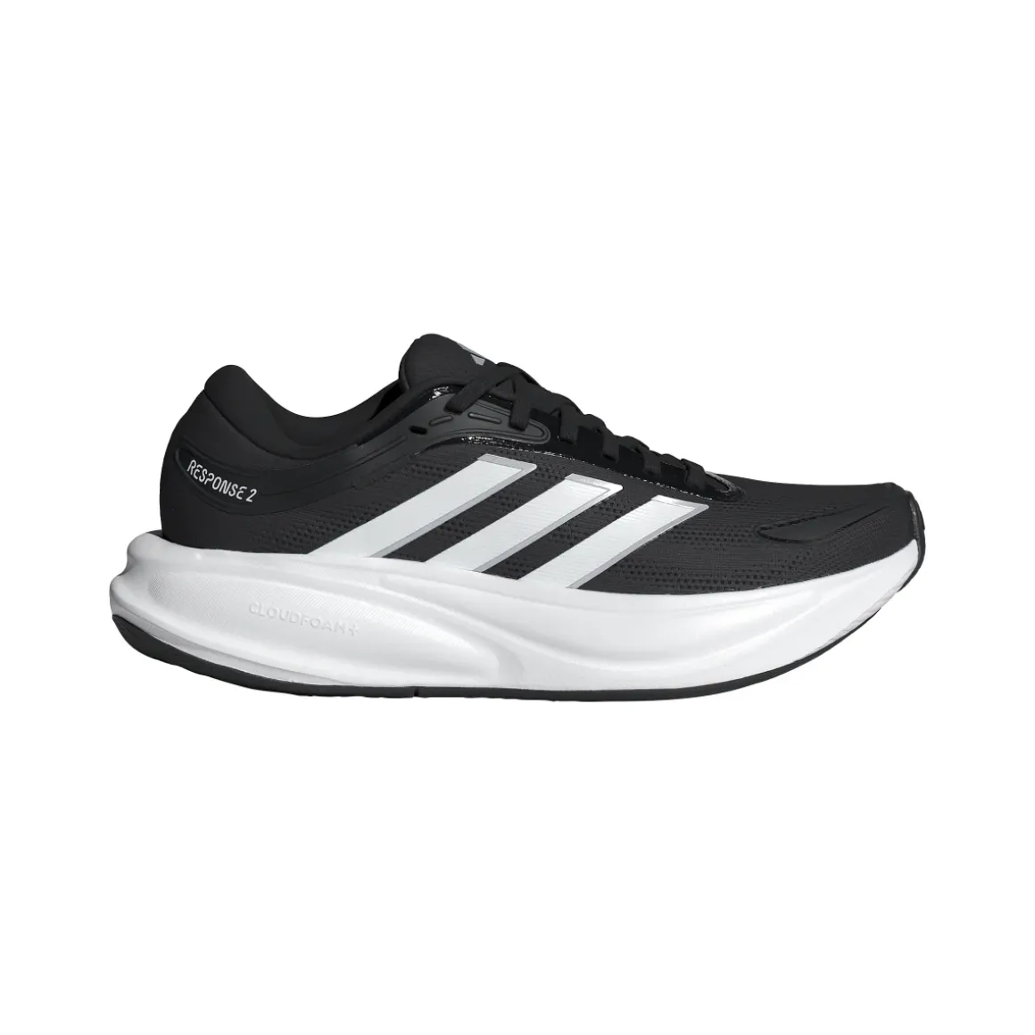 Scarpe da corsa Donna adidas Response 2 nere con intersuola Cloudfoam