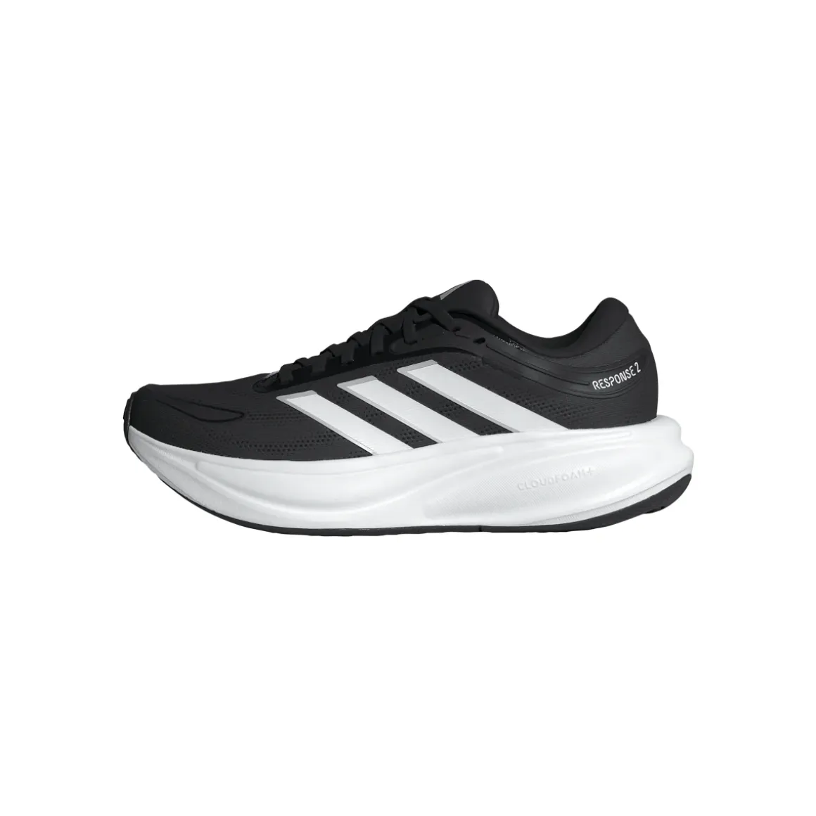 Scarpe da corsa Donna adidas Response 2 nere con intersuola Cloudfoam