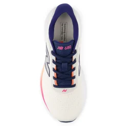 Scarpe da corsa leggere bianche da Donna New Balance 680 Fresh Foam