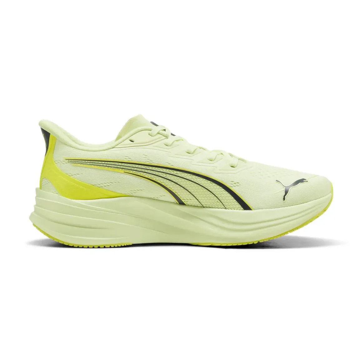 Scarpe da corsa su strada da Uomo bianche e gialle Puma Darter Pro 2
