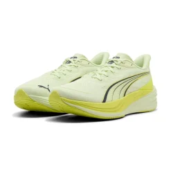 Scarpe da corsa su strada da Uomo bianche e gialle Puma Darter Pro 2