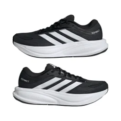 Scarpe da corsa su strada nere adidas Response 2 Cloudfoam da Uomo