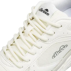 Scarpe da ginnastica bianche da Uomo in tessuto con suola alta Ellesse