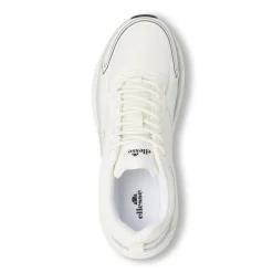 Scarpe da ginnastica bianche da Uomo in tessuto con suola alta Ellesse