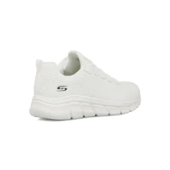 Scarpe da Ginnastica bianche da Donna in memory foam Skechers Bobs Flex