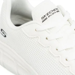 Scarpe da Ginnastica bianche da Donna in memory foam Skechers Bobs Flex
