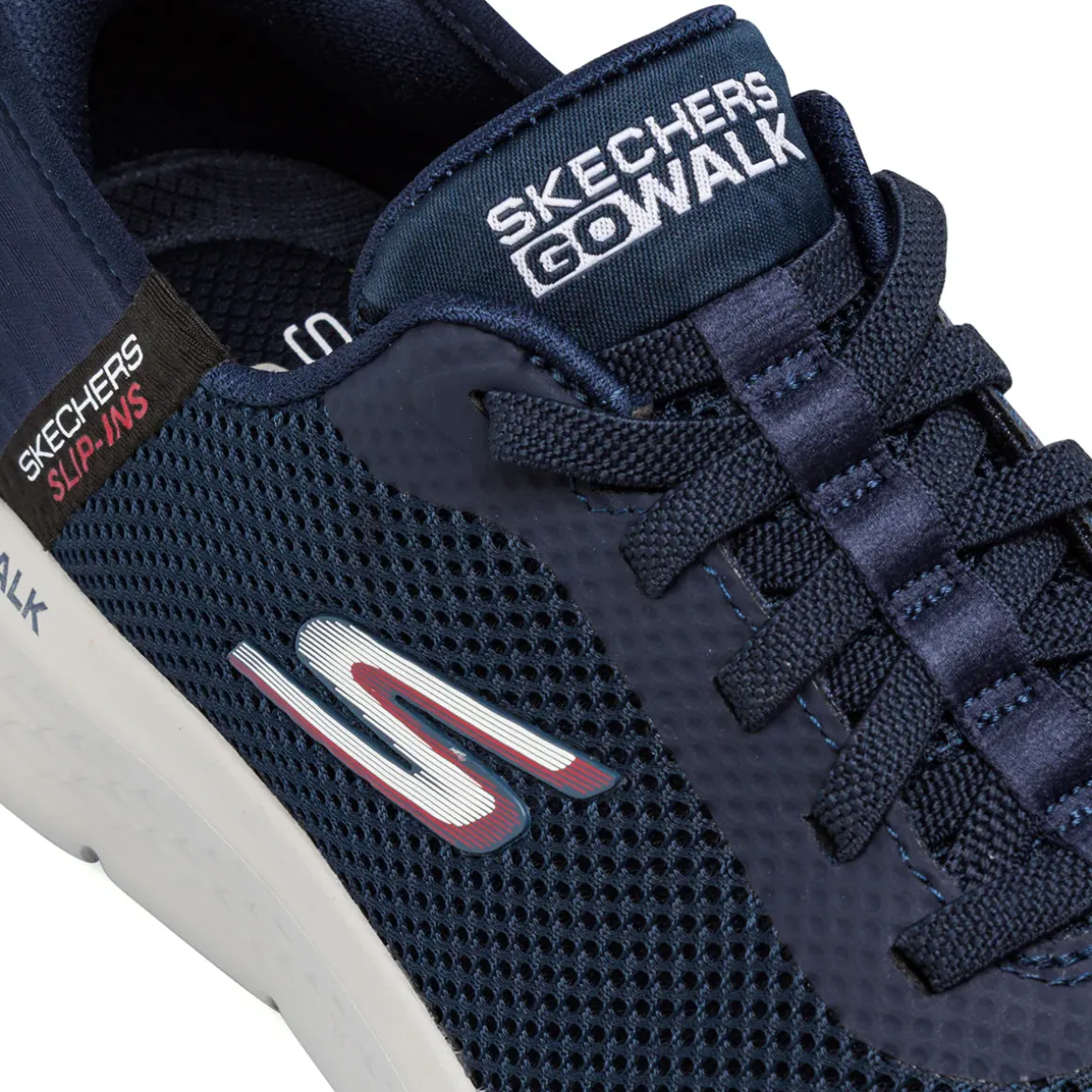 Scarpe da ginnastica blu da Uomo Skechers Slip-Ins
