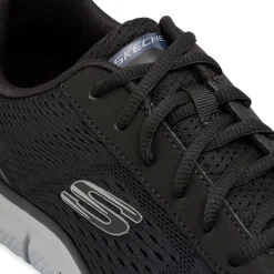 Scarpe da ginnastica blu navy da uomo con dettagli grigi Skechers Track