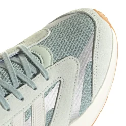 Scarpe da ginnastica da donna grigie con dettagli verde adidas LIGHTMOTION