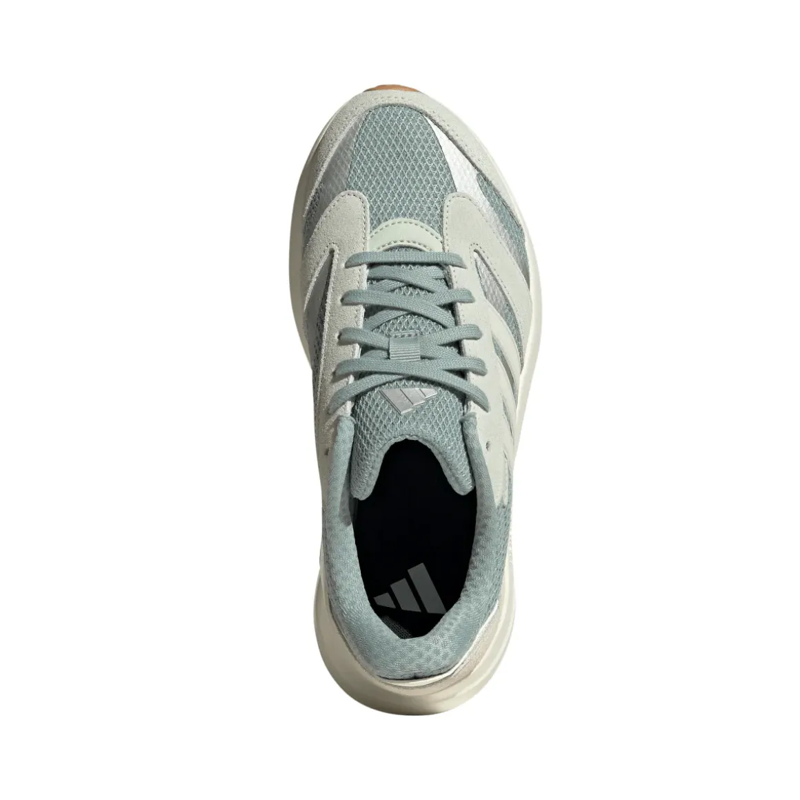 Scarpe da ginnastica da donna grigie con dettagli verde adidas LIGHTMOTION