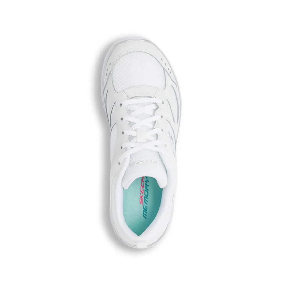 Scarpe da Ginnastica da Donna bianche in Memory Foam Skechers Summits