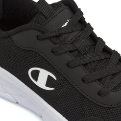Scarpe da ginnastica da Uomo nere in tessuto mesh con logo Champion
