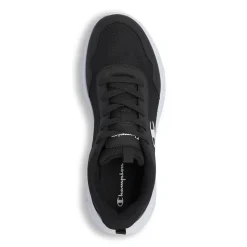 Scarpe da ginnastica da Uomo nere in tessuto mesh con logo Champion
