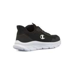 Scarpe da ginnastica da Uomo nere in tessuto mesh con logo Champion