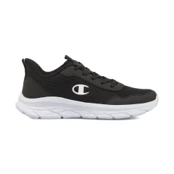 Scarpe da ginnastica da Uomo nere in tessuto mesh con logo Champion