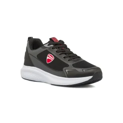 Scarpe da ginnastica da Uomo nere con suola bianca Ducati