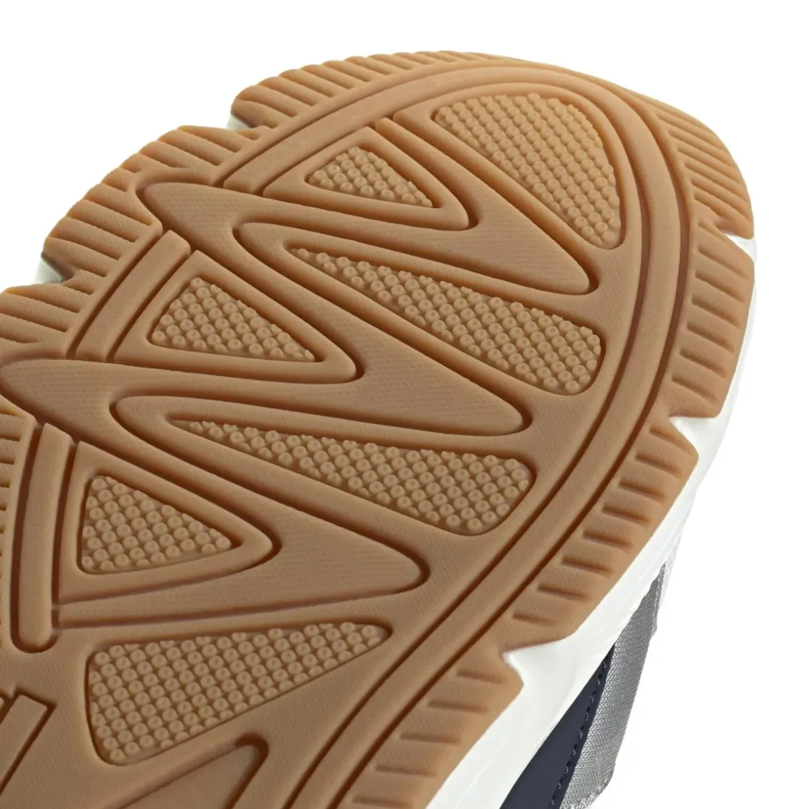 Scarpe da ginnastica da uomo Rétro bianche grigie con dettagli blu adidas Crazychaos 2000