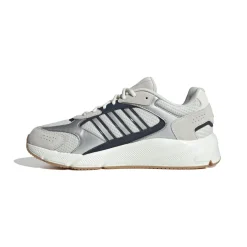 Scarpe da ginnastica da uomo Rétro bianche grigie con dettagli blu adidas Crazychaos 2000