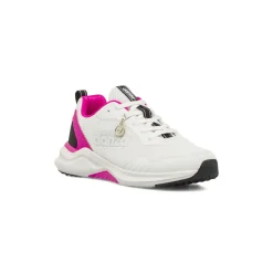 Scarpe da ginnastica donna bianche con dettagli fucsia Dimensione Danza