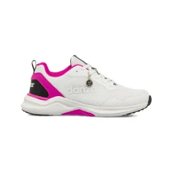 Scarpe da ginnastica donna bianche con dettagli fucsia Dimensione Danza