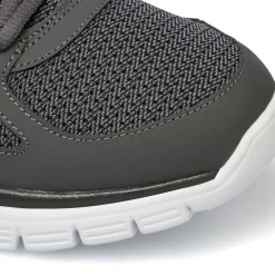 Scarpe da ginnastica grigie da uomo con soletta Memory Foam Skechers Burns - Agoura