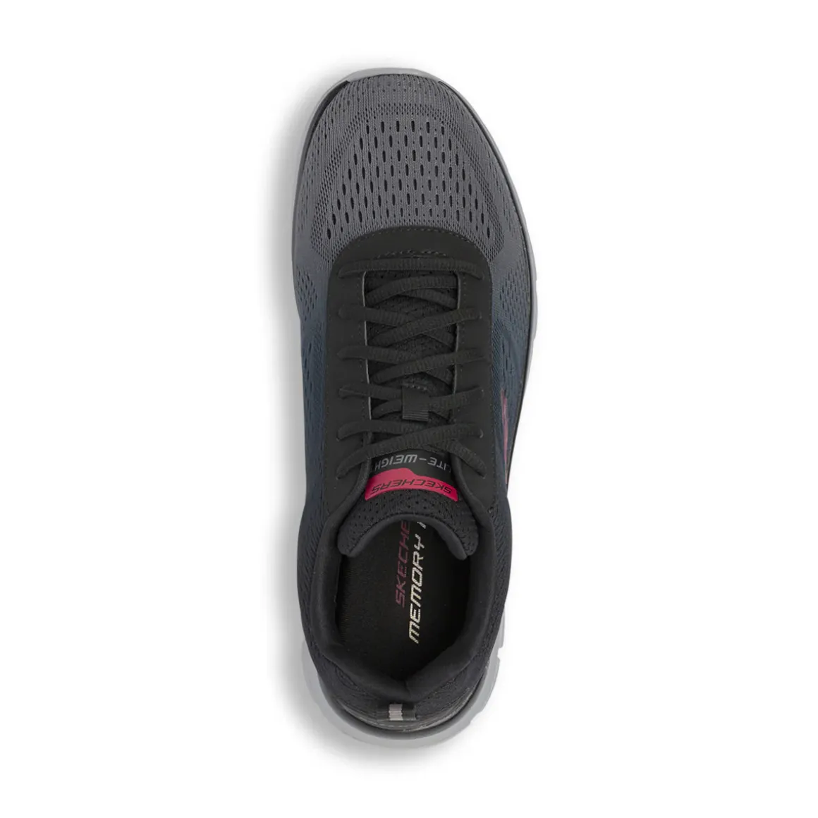 Scarpe da Ginnastica leggere blu e nere da Uomo Skechers Track