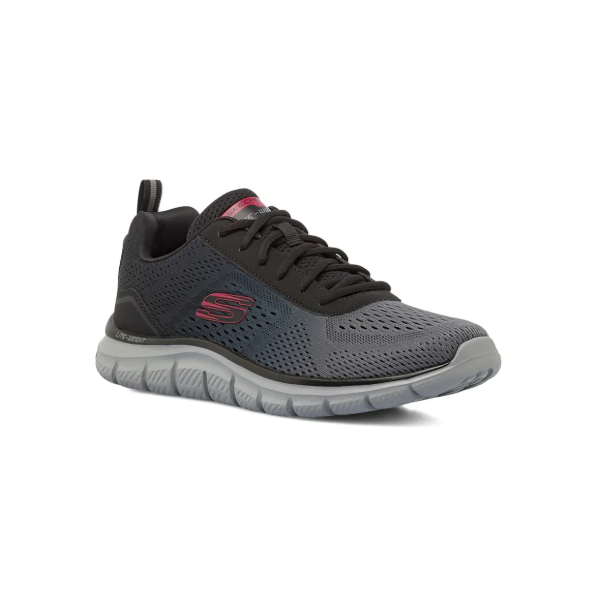 Scarpe da Ginnastica leggere blu e nere da Uomo Skechers Track