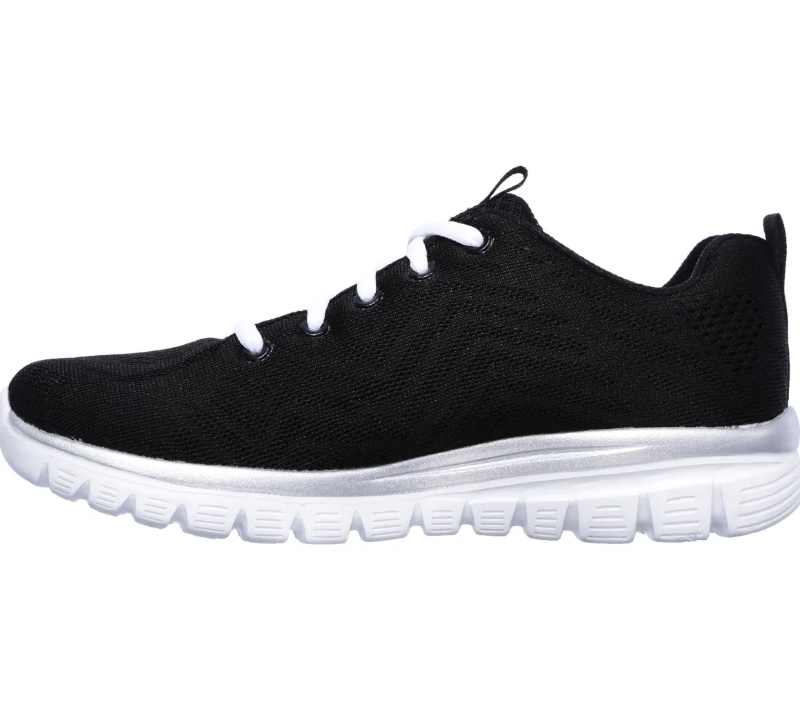 Scarpe da Ginnastica nere da Donna con Memory Foam Skechers Graceful