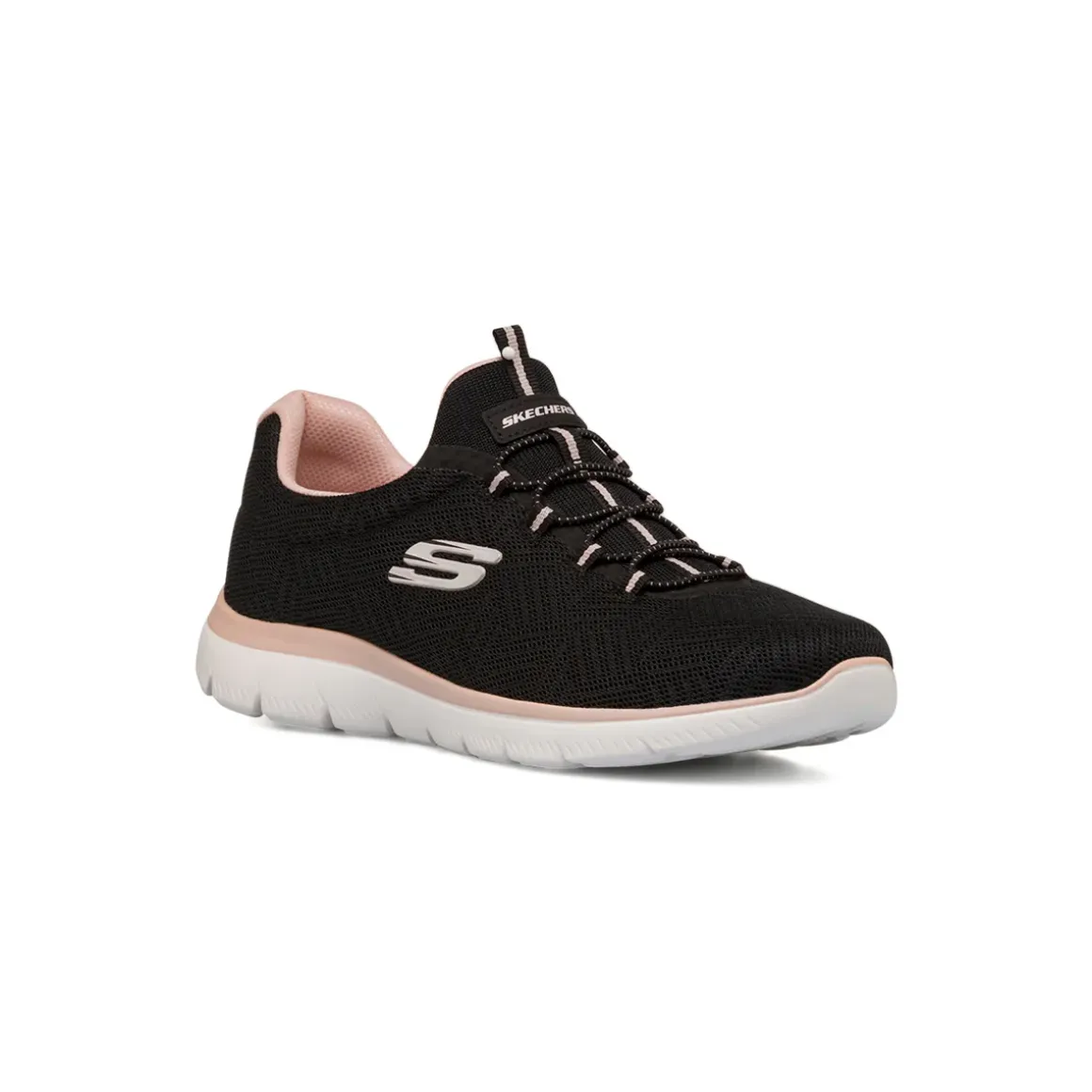 Scarpe da ginnastica nere da Donna con soletta in memory foam Skechers Summits