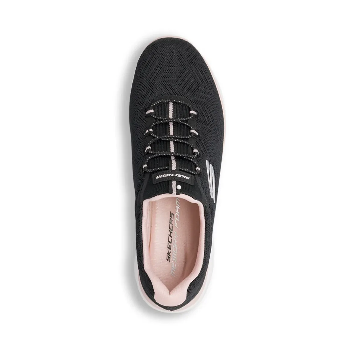Scarpe da ginnastica nere da Donna con soletta in memory foam Skechers Summits