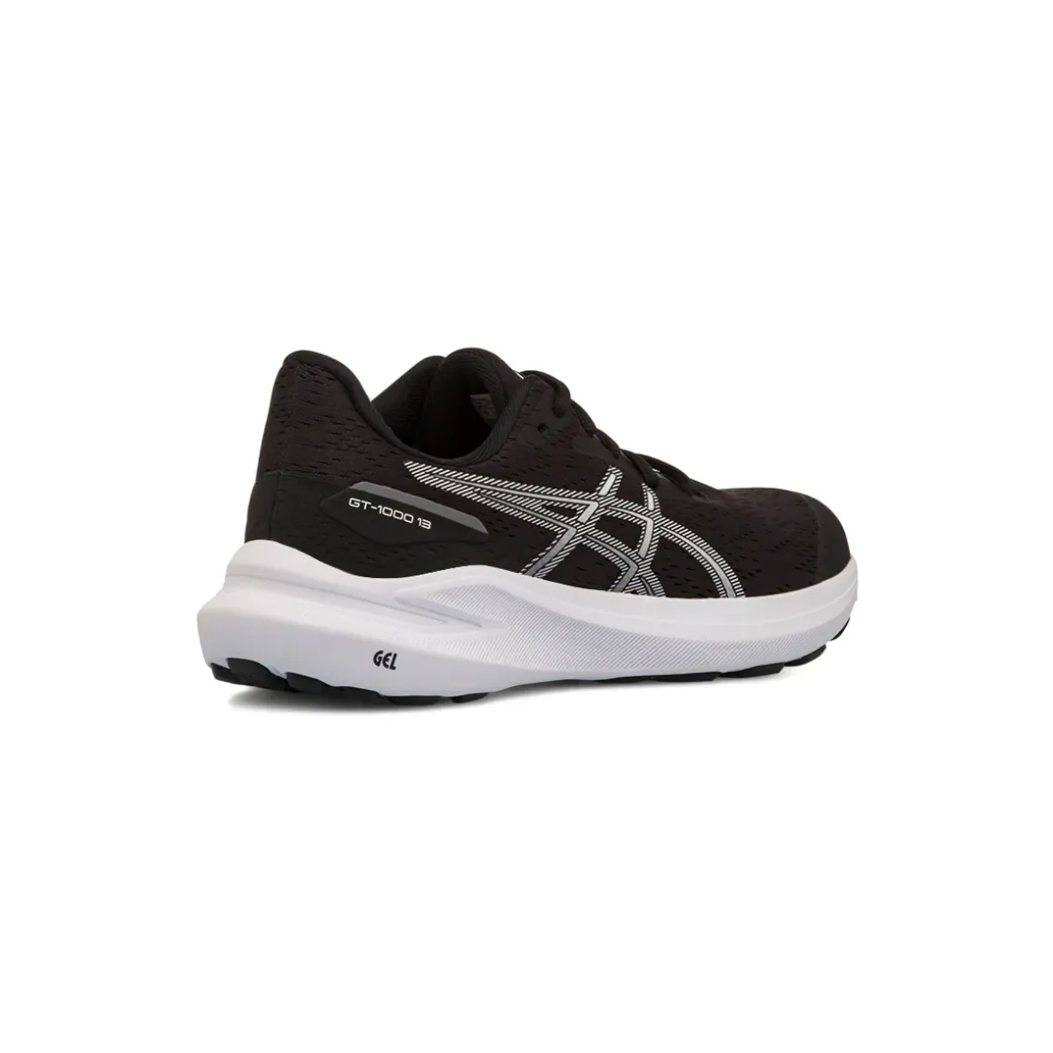 Scarpe da ginnastica nere da ragazzo con logo GT-1000 13 GS Asics