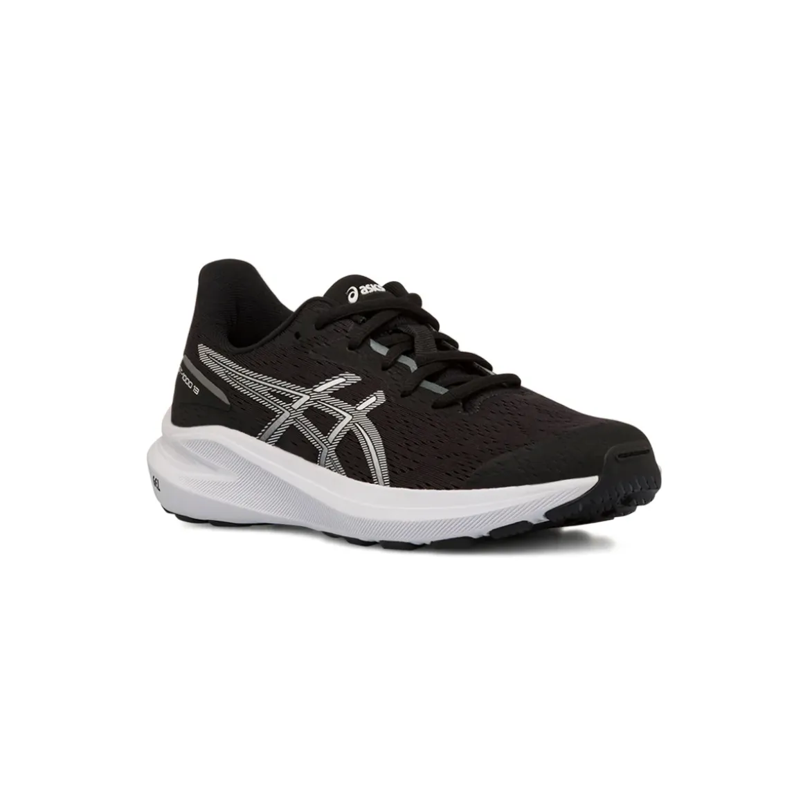 Scarpe da ginnastica nere da ragazzo con logo GT-1000 13 GS Asics