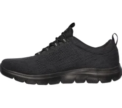 Scarpe da ginnastica nere da uomo con soletta Memory Foam Skechers Summits - Louvin
