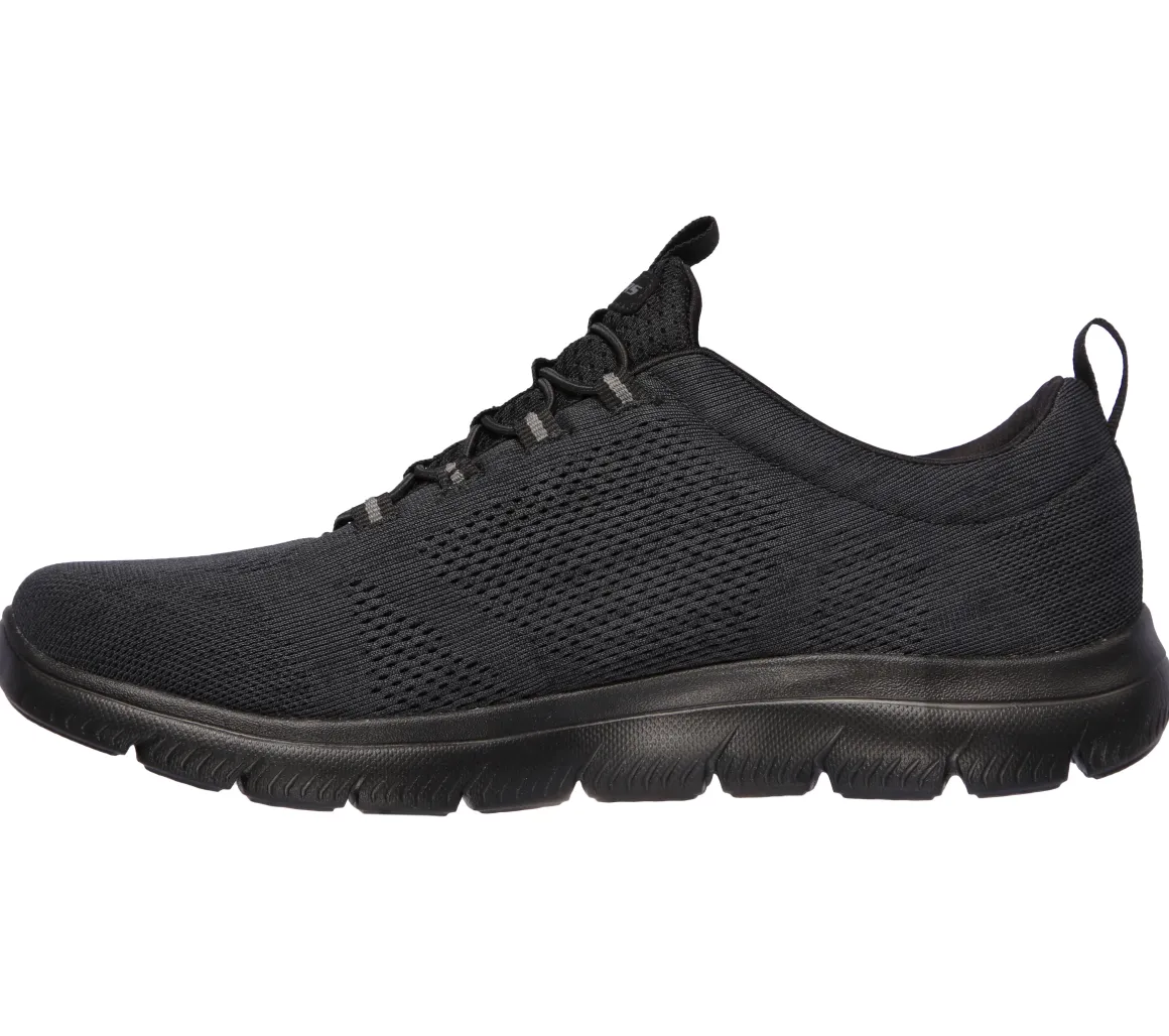 Scarpe da ginnastica nere da uomo con soletta Memory Foam Skechers Summits - Louvin
