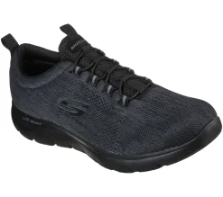 Scarpe da ginnastica nere da uomo con soletta Memory Foam Skechers Summits - Louvin