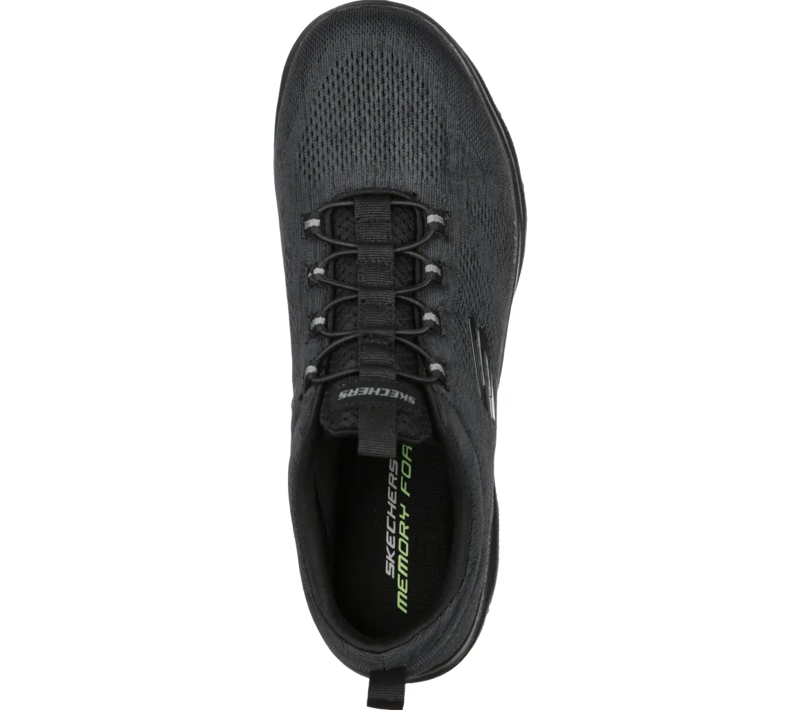 Scarpe da ginnastica nere da uomo con soletta Memory Foam Skechers Summits - Louvin