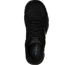 Scarpe da ginnastica nere da uomo con soletta memory comfort Skechers Track