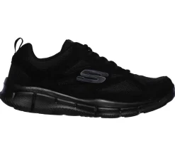 Scarpe da ginnastica nere da uomo con soletta memory comfort Skechers Track