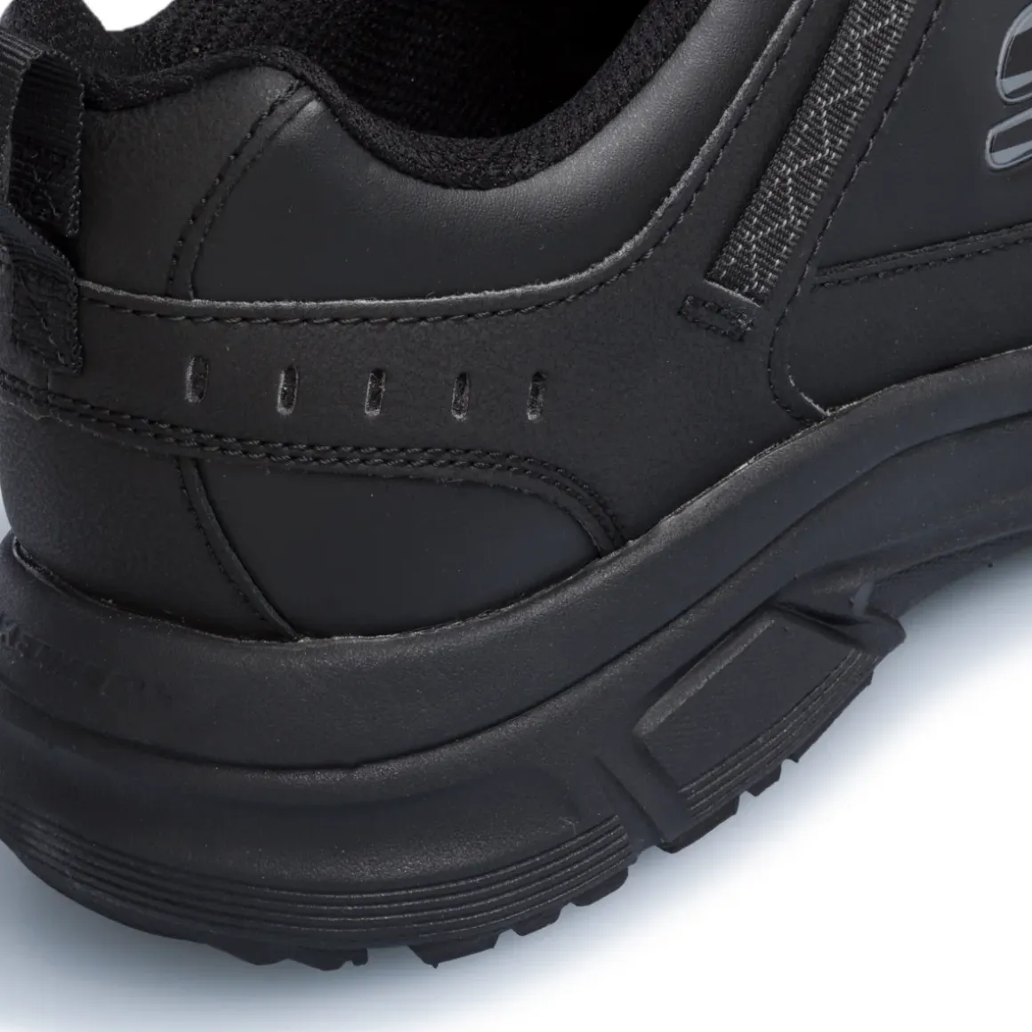 Scarpe da ginnastica nere da uomo con soletta Memory Foam Skechers Oak Canyon