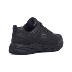 Scarpe da ginnastica nere da uomo con soletta Memory Foam Skechers Oak Canyon