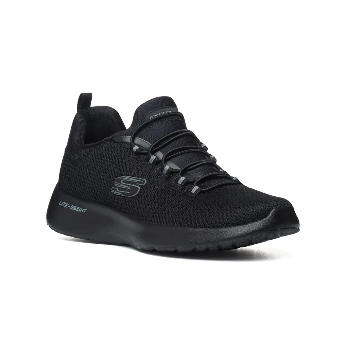 Scarpe da ginnastica nere da uomo con sottopiede Memory Foam Skechers Dynamight