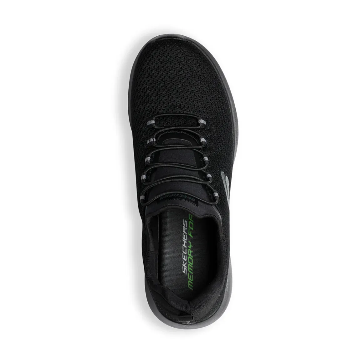 Scarpe da ginnastica nere da uomo con sottopiede Memory Foam Skechers Dynamight