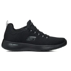 Scarpe da ginnastica nere da uomo con sottopiede Memory Foam Skechers Dynamight