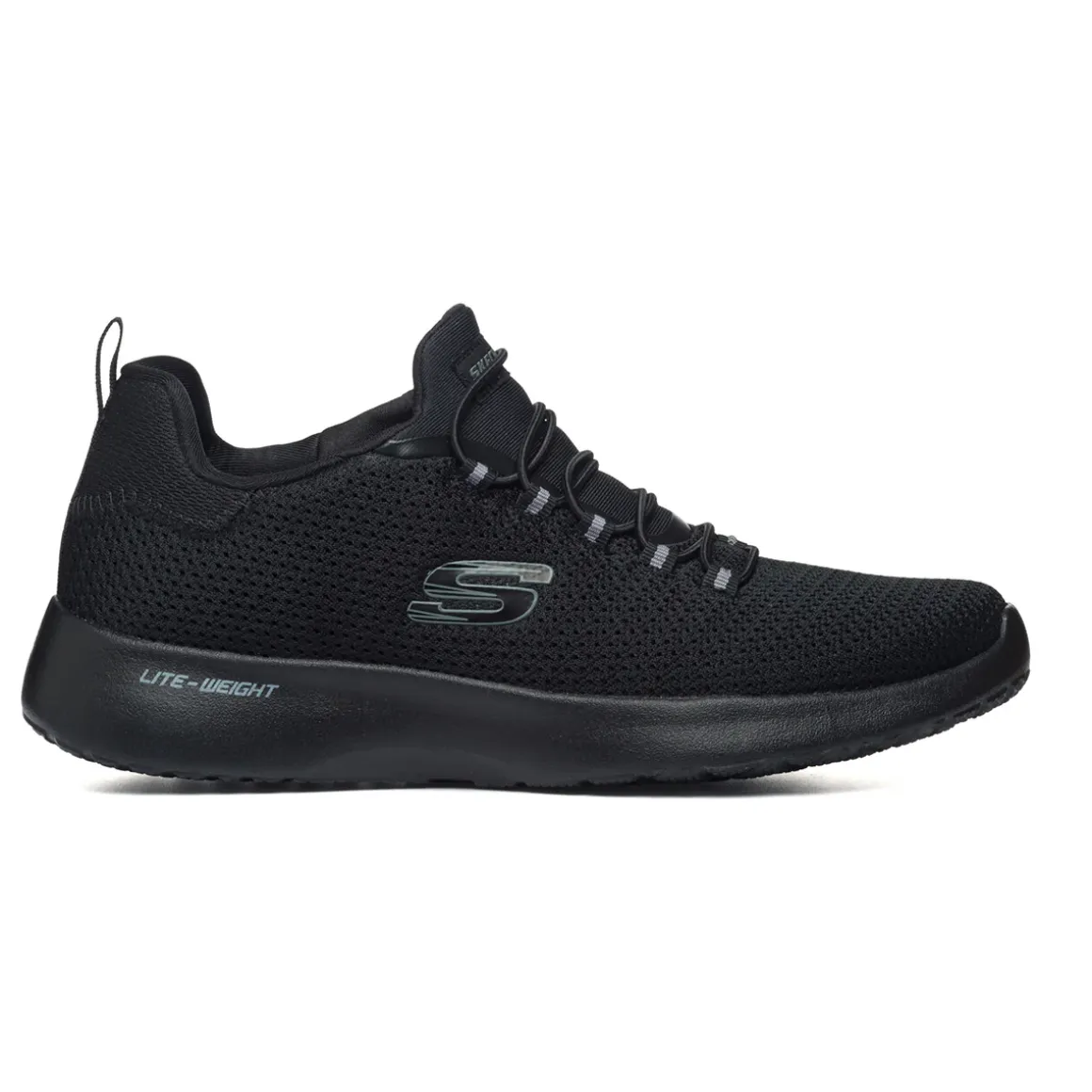 Scarpe da ginnastica nere da uomo con sottopiede Memory Foam Skechers Dynamight