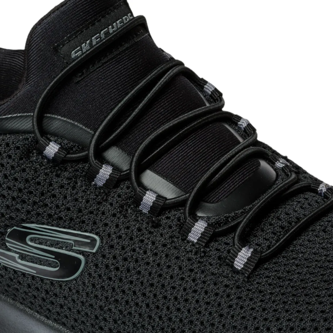 Scarpe da ginnastica nere da uomo con sottopiede Memory Foam Skechers Dynamight