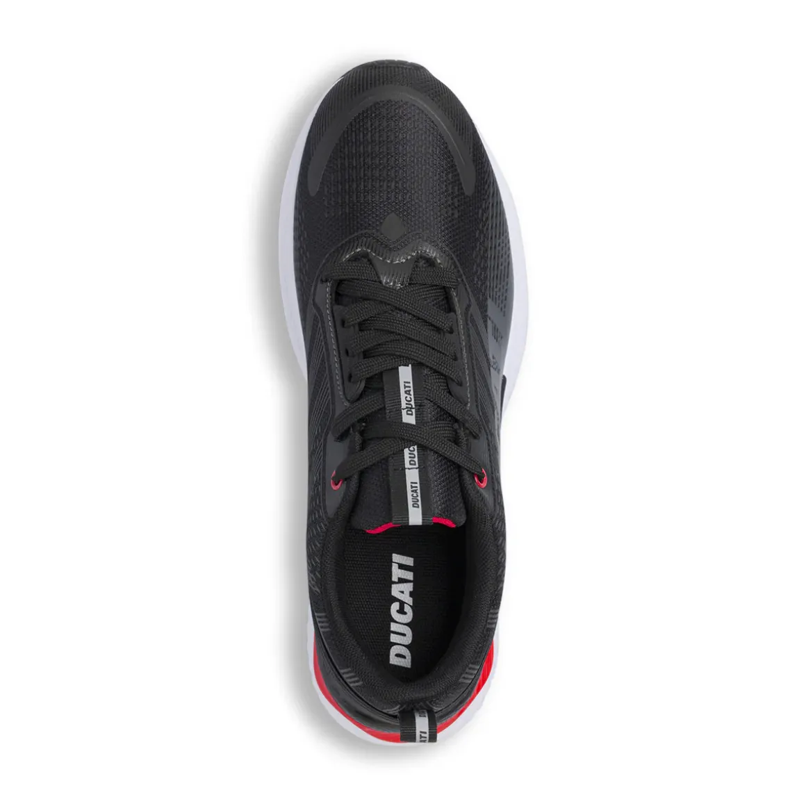 Scarpe da ginnastica Nere da Uomo con dettagli rossi Ducati