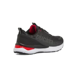 Scarpe da ginnastica Nere da Uomo con dettagli rossi Ducati