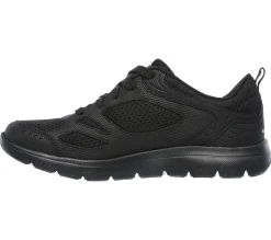 Scarpe da ginnastica nere Donna con Memory Foam Skechers Summits Suited