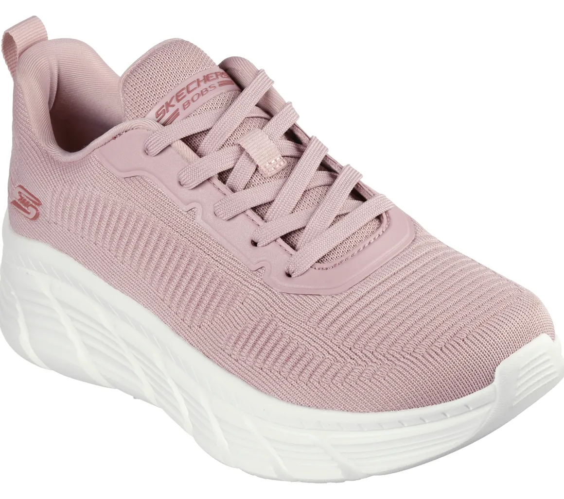 Scarpe da ginnastica rosa da donna con maxi-suola Skechers Bobs B Flex