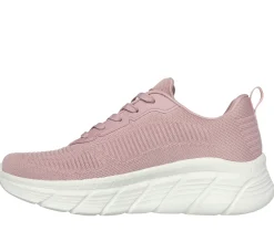 Scarpe da ginnastica rosa da donna con maxi-suola Skechers Bobs B Flex